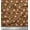 Tawny Brown, variant on Soimoi Cotton Duck Fabric Swirls & Floral Artistic Printed Craft Fabric by the Yard 42 Inch Wide