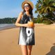 thumbnail image 3 of Disketp Yin And Yang para Vestido sin Mangas para Mujeres, Vestidos de Verano para Mujeres, Casual y Holgado para la Playa, 3 of 7