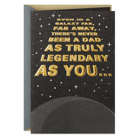 Hallmark Star Wars Father's Day Card (Destiny to Be Legendary)