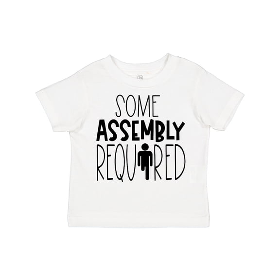 Inktastic Some Assembly Required Right Leg Amputee Boys or Girls Toddler T-Shirt