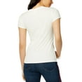 thumbnail image 2 of MAISON JULES Womens New 1063 Ivory Voila! Graphic Print Short Sleeve Top M B+B, 2 of 2