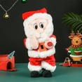 thumbnail image 2 of Juguetes Para Niño Papá Noel puede cantar y bailar, juguetes eléctricos musicales, adornos navideños, regalos navideños para familiares, niños y amigos. Juguetes Para Bebe 1 Año, 2 of 6
