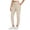 Khaki, variant on Women's Casual Pants, High Waist Elastic Waist Sporty Pants with Zippered Pockets, Comfortable for Hiking, Golf, Daily Commute, and Travel Activities, Breathable & Durable-Black