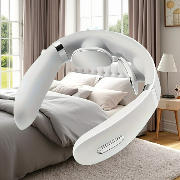 Cervical Massager, Neck and Shoulder Massager with Heat - Multi-Function Vibration Therapy for Pain Relief, Home Use for Men & Women
