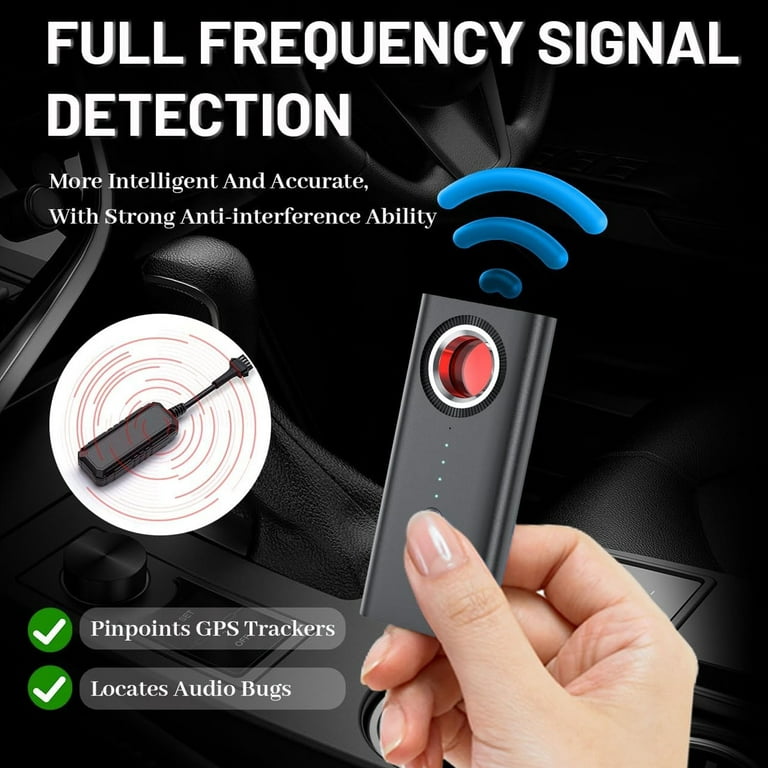 GPS Tracking Detector Locates Audio Bugs and GPS Trackers