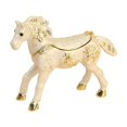 thumbnail image 2 of shamjina Enameled Jewelry Box Decoration Crafting Sculpture Rings Trinket Storage Box White, 2 of 8