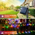thumbnail image 6 of 2 Pack Solar String Lights Outdoor Waterproof, Each 33FT 100 LED Multi Colored Solar Fairy Lights, 8 Modes Easter String Light for Yard Patio Tree Garden Christmas Easter Decorations, 6 of 17