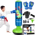 thumbnail image 1 of Saco de boxeo Fitense Kids inflable de 160 cm con bomba y guantes, 1 of 6