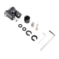 thumbnail image 4 of Aluminium Alloy Black 200g Compound Bow Rod Stabilizer, Archery Adjustable Quick Release V-Bar, for Compound Bows Quick Release Recurved Bows, 4 of 7