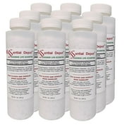 Potassium Hydroxide Flakes KOH, 9 lbs 9 x 1lb Container Caustic Potash Anhydrous KOH Dry Electrolyte - HDPE Container with resealable Child Resistant Cap