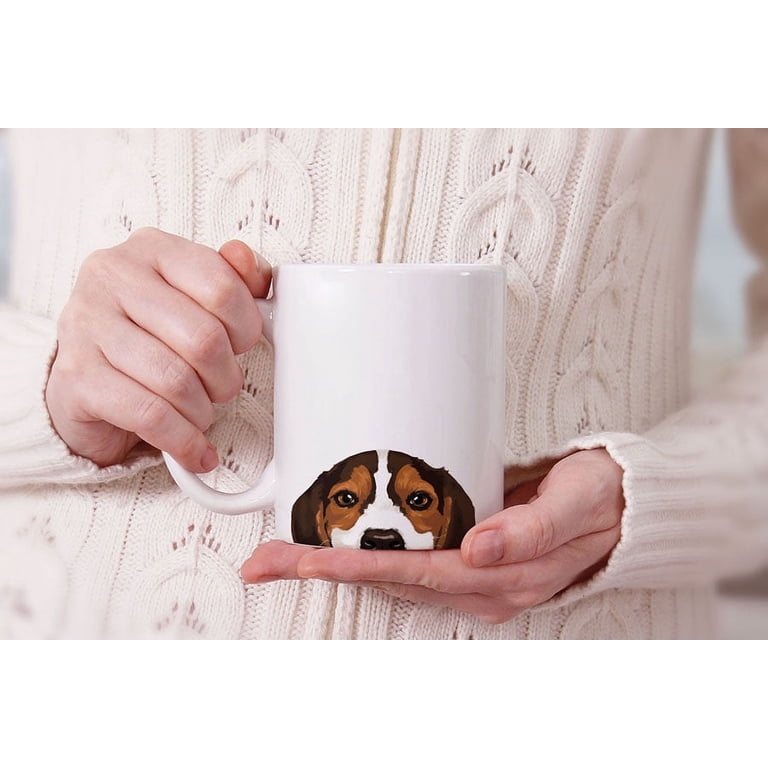 German Shepherd Dog Mug - 11 Oz Ceramic Coffee Cup | Dishwasher & Microwave Safe | Printed In USA
