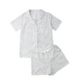 thumbnail image 1 of Ensemble de Pyjama d'Intérieur pour Femmes d'Été à Manches Courtes, 1 of 5