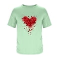 thumbnail image 4 of Wavsuf Graphic T Shirts Men Tees Short Sleeve Round Neck T Shirt Mint Green Size M, 4 of 5