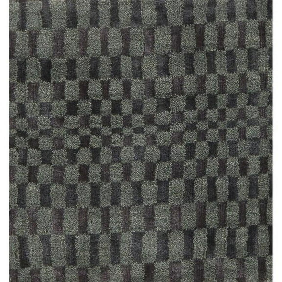 Pasargad Home 042815 Pasargad Home Modern Collection Hand-Loomed Silk & Wool Area Rug- 1' 2' X 1' 2'