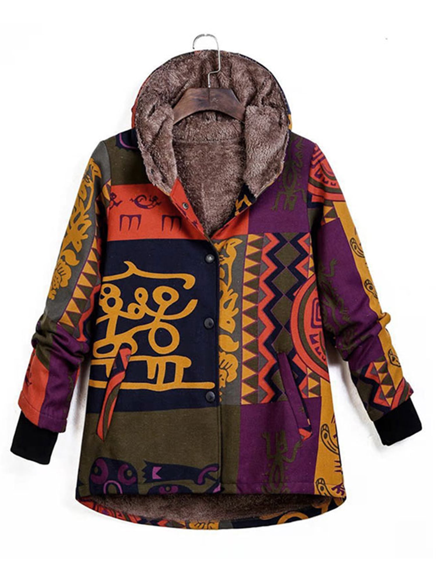 boho fleece jacket