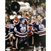 Steiner Sports Mark Messier Oilers Cup Overhead Photograph