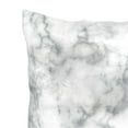 thumbnail image 4 of Urban Shop Mink Decorative Pillow, Marble, Square, 18'' x 18'', Silver, 1 Piece, 4 of 7