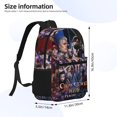 thumbnail image 4 of 17 In Wres-Tler W-W,E Backpack with Front Pocket Large Capacity Travel Bookbag Travel Laptop Bag for Men Women, 4 of 8