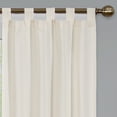 thumbnail image 5 of Pairs to Go Montana Light Filtering Tab Top 60 x 63 Panel Pair in Natural 2 Pack, 5 of 5