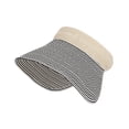 thumbnail image 4 of SRZYMJ Women Summer Sun Hat Foldable Large Brim Canvas Visor Quick Dry Beach Outdoor UV Protection Cap, 4 of 4