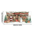 thumbnail image 2 of Merry Christmas Background for Santa Photography - Party Decoration 7x16 Ft Garage Door Banner for Festive Celebrations, 2 of 3