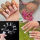 thumbnail image 5 of Nail Tips SITELENABY Duck Feet Flare Clear para uñas acrílicas, 5 of 7