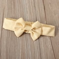 thumbnail image 3 of TOOYOU Girls Dresses Maxi Outfit Baby Sleeveless Bow Set Casual Dress+Headband Dress&Skirt Sweet Girl Skin Friendly Sundress ,Size 18-24 Months , Beige, 3 of 4