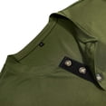 thumbnail image 5 of Mens T Shirt Long Sleeve Crew Neck Henley Shirt Loose Fit Green Button Shirt Mens Work Shirts, 5 of 6