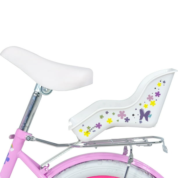 Bicicleta Infantil Rosa R16 Little Monkey Niña Canasta Rueditas