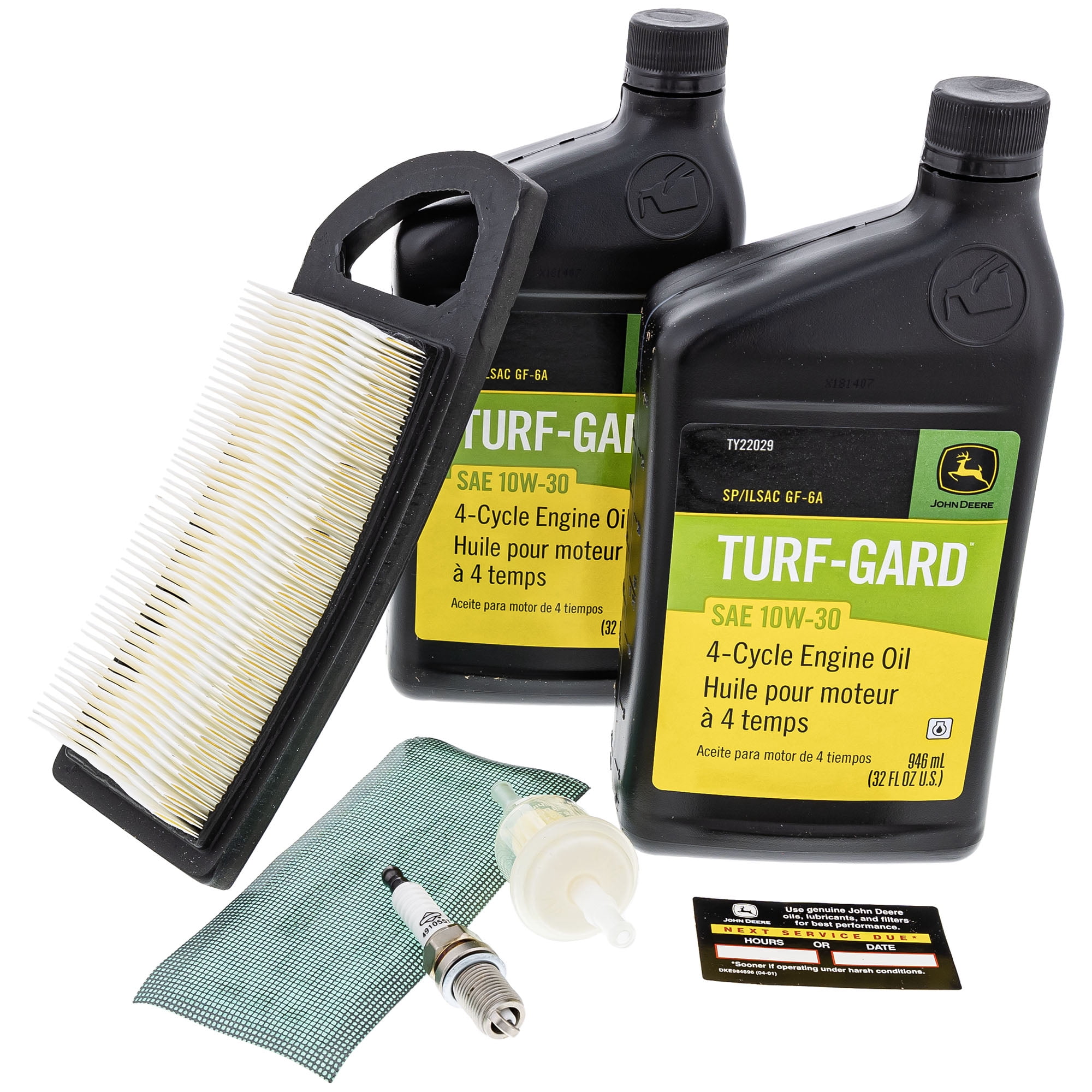 John Deere LG251 Maintenance Service Kit 102 105 L100 LA100 Z225 Lawn Mowers