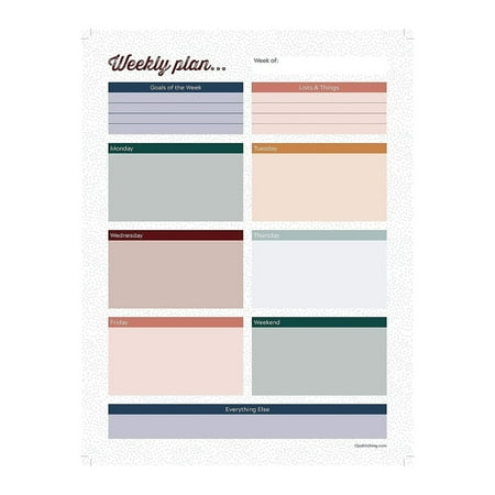 UPC: 0619344354900 | TF Publishing Boho Notepad 9  x 12  Unruled Multicolor 52 Sheets/Pad 1 Pad/Pack (99-6877)