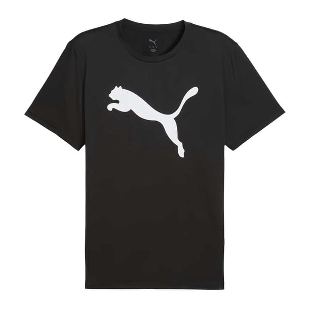 Playera Puma M TAD ESS Solid Cat para Hombre 525921-01 negro L