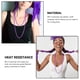 thumbnail image 4 of Yuarrent 1 Juego de disfraces individuales de los años 80, luminosa, accesorios de Cosplay, ropa de propósito especial, accesorios de fiesta Kits de decoración para fiestas estilo2 morado Yuarrent HA060875-07, 4 of 6
