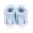 3-Blue, variant on OOOUM Baby Booties Newborn Bear First Walkers Cozy Knit Soft Sole Infant Shoes,CN:One Size