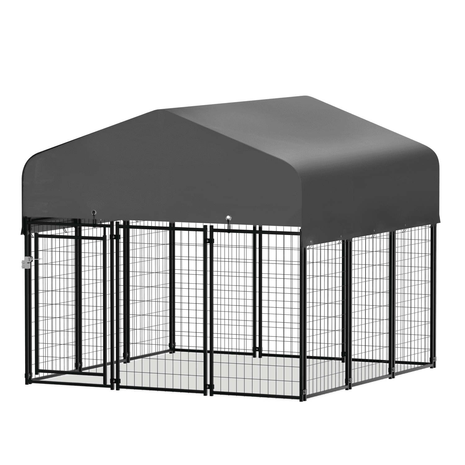Magshion 7ft x 7.25ft x 6.25ft Large Dog Kennel Outside with UV