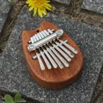 thumbnail image 1 of Mini piano de pulgar de 8 tonos, piano de dedo, piano de pulgar kalimba de cristal, pequeño instrumento musical, 1 of 6
