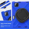 thumbnail image 6 of For Xiaomi Pad 7 Pro/ Xiaomi Pad 8 Pro 11.2 inch Case, 360 Rotatable Handle Stand, Shoulder Strap, Drop-Proof Design, Blue, 6 of 7