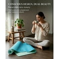 thumbnail image 4 of Large Yoga Mat 72"x36"x6mm, Non-Slip Thick Yoga Mat, Durable Exercise Mat & Workout Mat for Home Yoga, Pilates & Stretching, Includes Bonus Resistance Bands & Carry Bag, 4 of 5