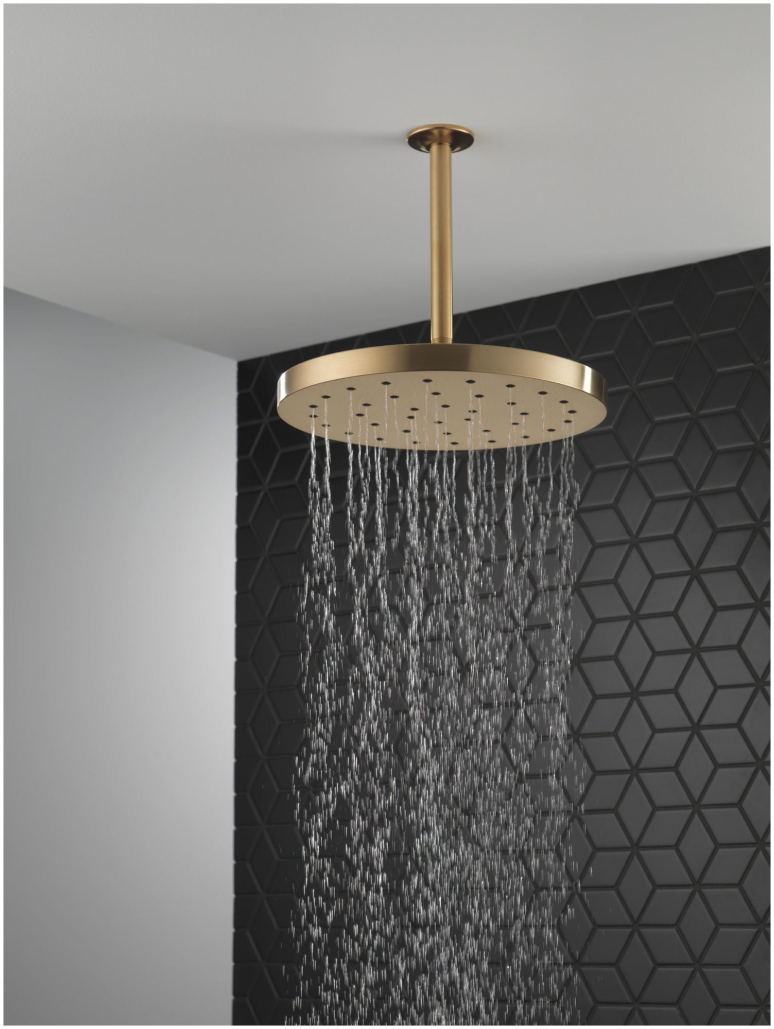 Delta 52160-KS-PR Universal Showering 12" Round 1.75 GPM Single Function Rain Shower Head
