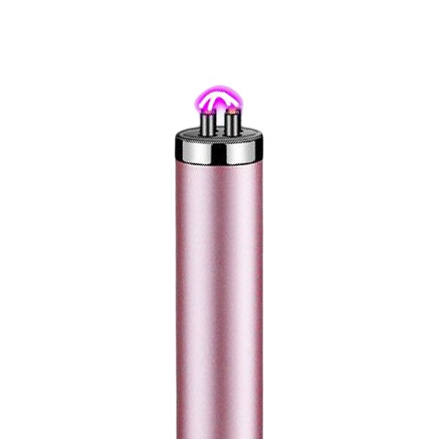 Encendedor eléctrico portátil USB recargable de encendido por pulsos para velas (oro rosa) Likrtyny Libre de BPA