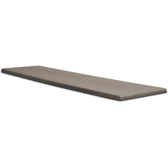 S.R. Smith 66-209-268S24 Fibre-Dive Replacement Diving Board with Clear Tread, 8-Feet, Gray Granite
