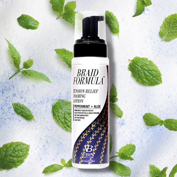 EBIN TENSION RELIEF FOAMING LOTION PEPPERMINT