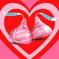 thumbnail image 4 of HERSHEY'S HUGS Milk Chocolate and White Creme, Valentine's Candy Plastic Cane, 2.23 oz, 4 of 10