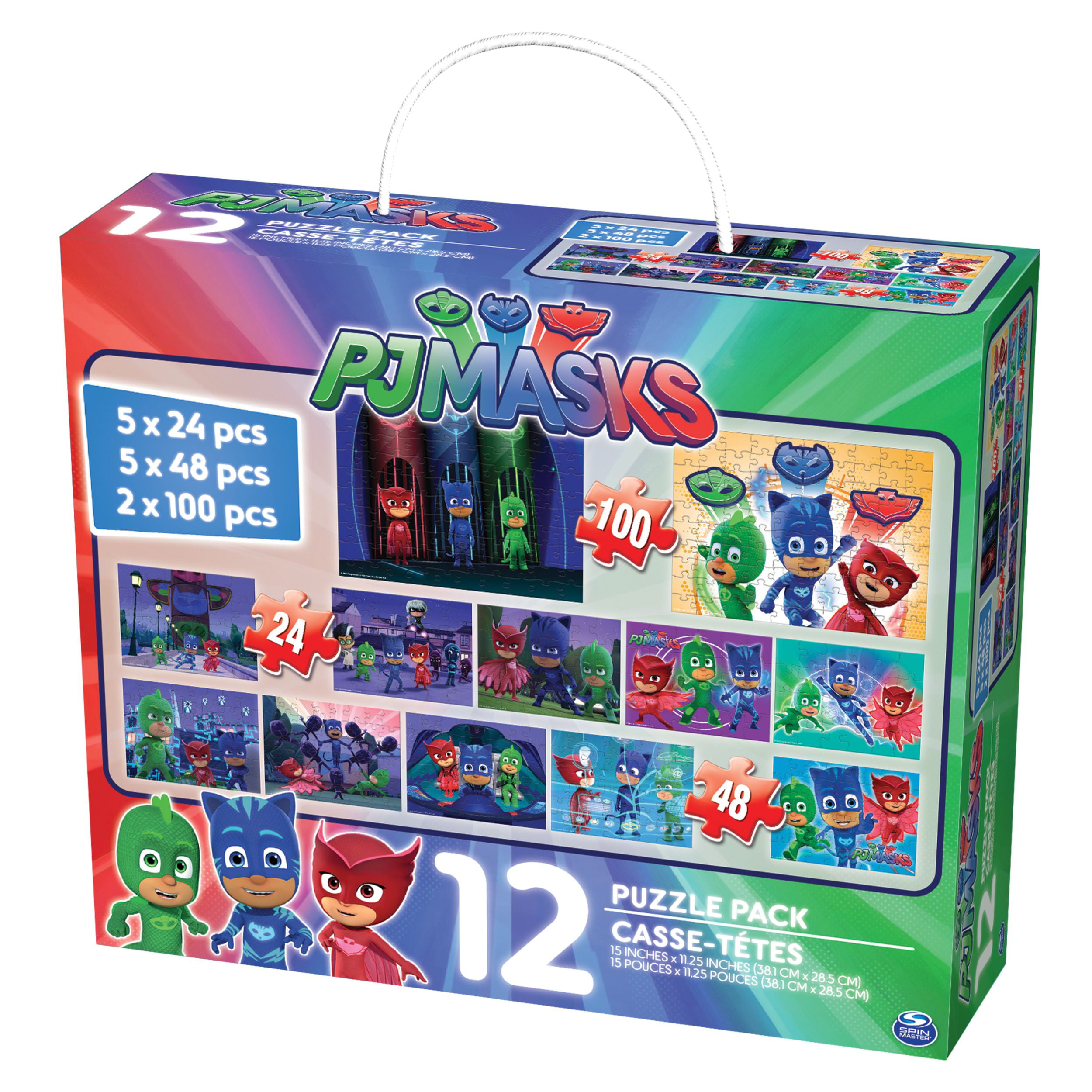Ravensburger PJ MASKS GLOW IN THE DARK JIGSAW PUZZLE 60PC Kids Toy Game BN 