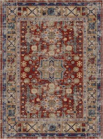 Traditional Rug Mat Brown Beige Vintage Large Small Living Room Hallway