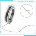 thumbnail image 3 of Tiger Tail Wire Nylon-coated Stainless Steel Camel 25 Gauge(0.45mm) about 32.8 Feet(10m)/roll, 3 of 6