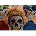 thumbnail image 4 of oneOone Cotton Silk Light Peach Fabric Skull Craft Projects Decor Fabric Printed By The Yard 42 Inch Wide, 4 of 4