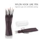 thumbnail image 4 of Juego De 12 Pinceles De Pintura En Miniatura, Pluma De Línea De Gancho De Nailon, Delineador De Arte Profesional, Dibujo Para Pintura De Acuarela Acrílica Speravity FN006004-00, 4 of 6