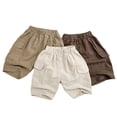 thumbnail image 5 of Generic Kids Summer Cotton Linen Pants Toddler Boys Girls Cargo Trousers Baggy Wide Leg Pull On Harem Pants Soft Gauze Muslin Bottoms, 5 of 9