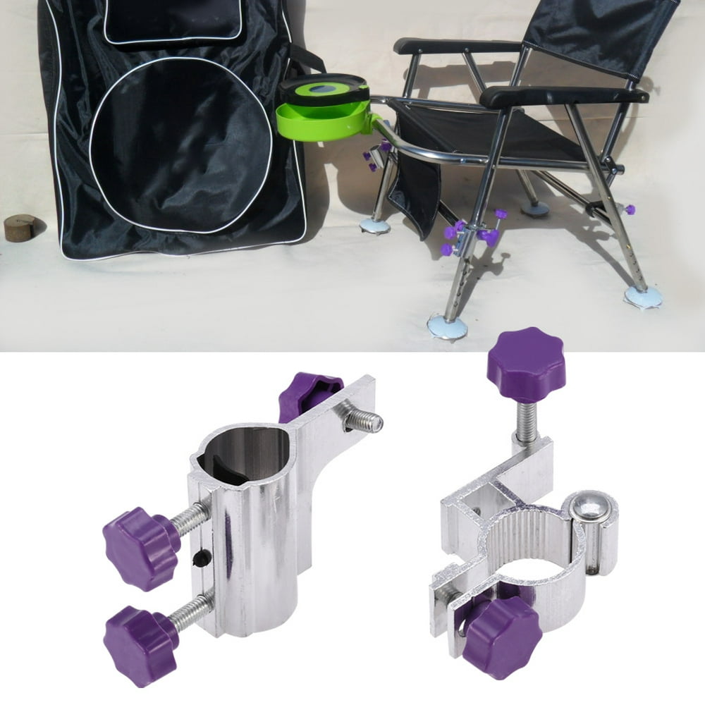 Durable Aluminum Alloy Fishing Rod Pole Holder Chair Clamp Bracket